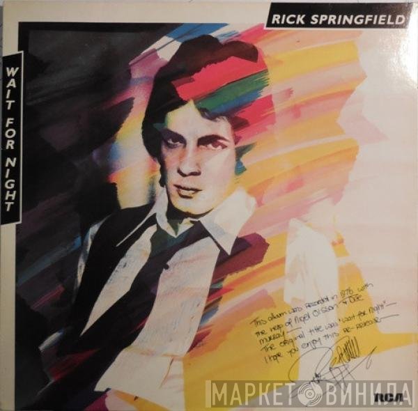 Rick Springfield  - Wait For Night