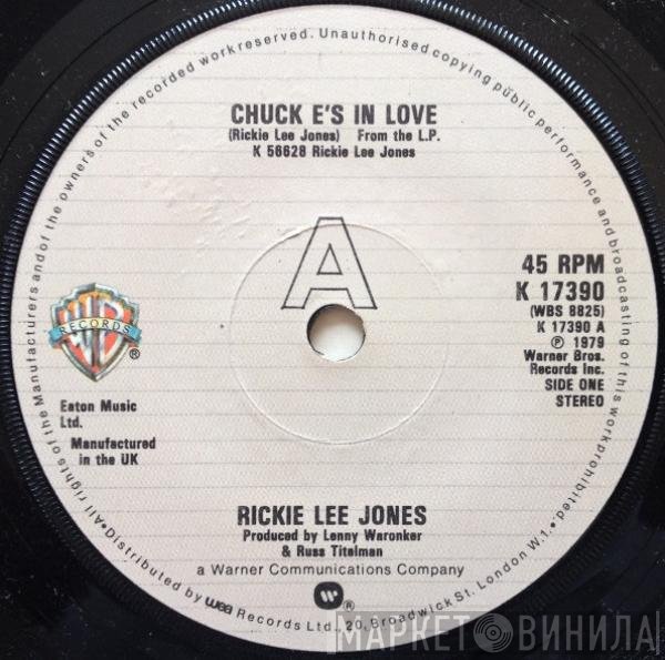 Rickie Lee Jones - Chuck E's In Love