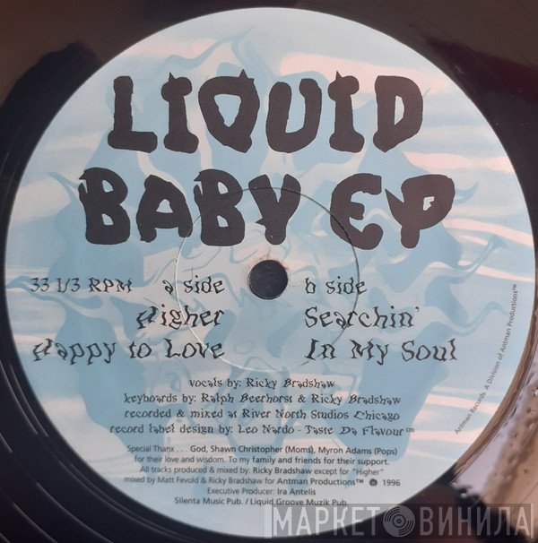 Ricky Bradshaw  - Liquid Baby EP