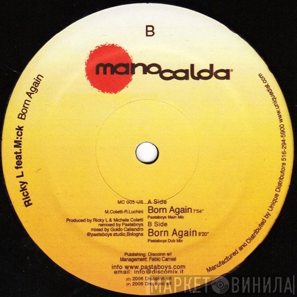Ricky L, M:ck - Born Again (Pastaboys Mixes)