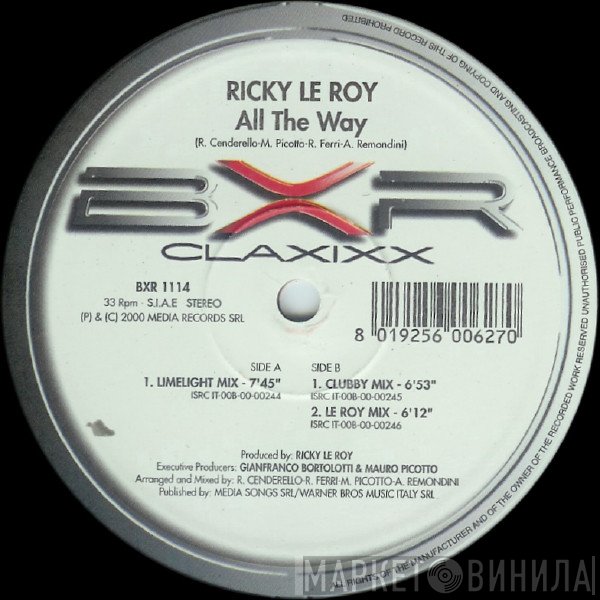 Ricky Le Roy  - All The Way