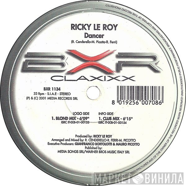 Ricky Le Roy  - Dancer