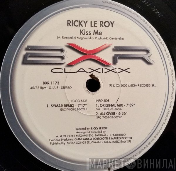 Ricky Le Roy  - Kiss Me