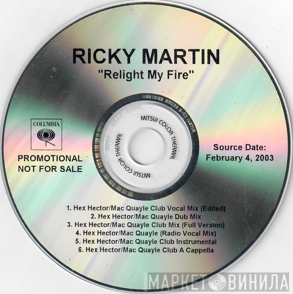Ricky Martin  - Relight My Fire