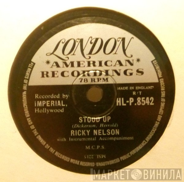 Ricky Nelson   - Stood Up / Waitin' In School