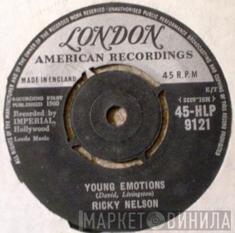 Ricky Nelson  - Young Emotions / Right By My Side