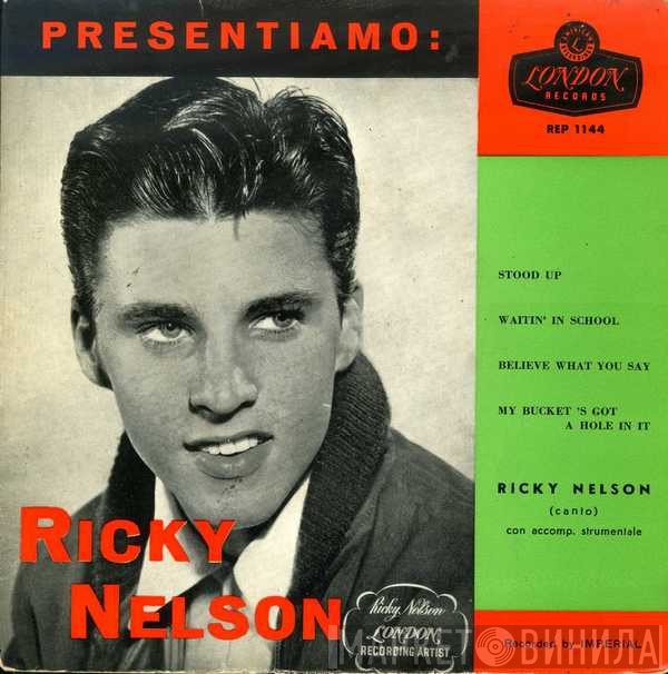 Ricky Nelson   - Presentiamo Ricky Nelson