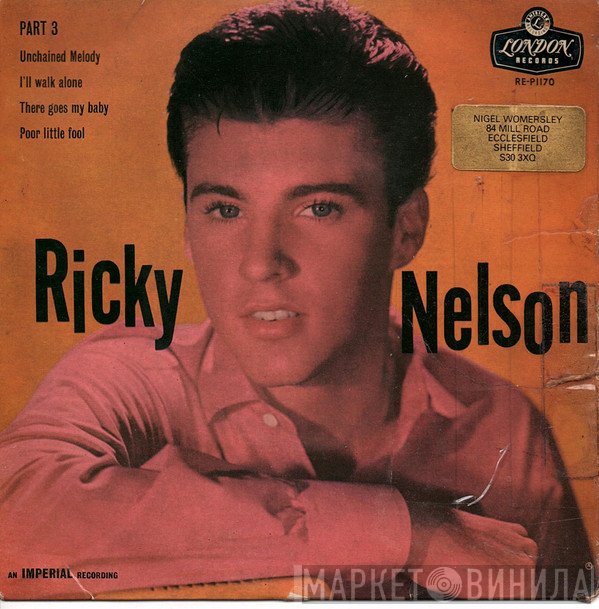 Ricky Nelson   - Ricky Nelson - Part 3