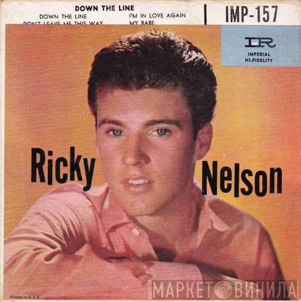 Ricky Nelson   - Ricky Nelson Vol 2 (Down The Line)