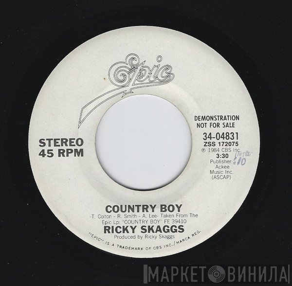 Ricky Skaggs  - Country Boy