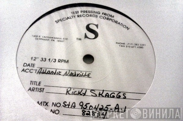 Ricky Skaggs  - Solid Ground