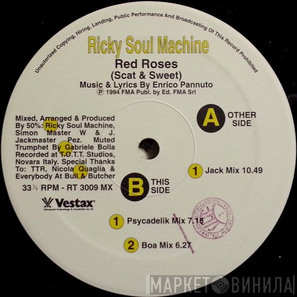 Ricky Soul Machine  - Red Roses