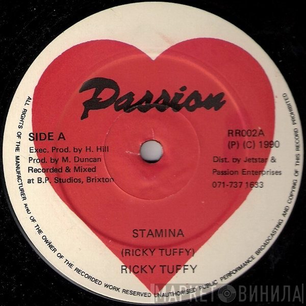 Ricky Tuffy / Mr. Spaulding  - Stamina / Wounded Them