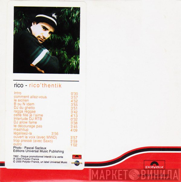 Rico   - Rico'Thentik