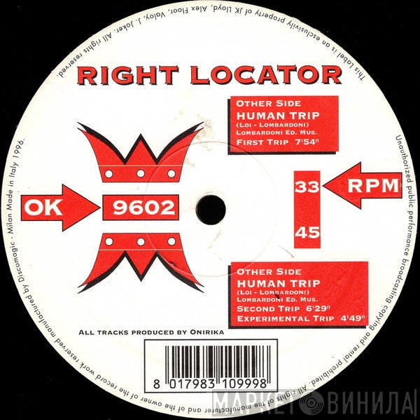 Right Locator - Human Trip
