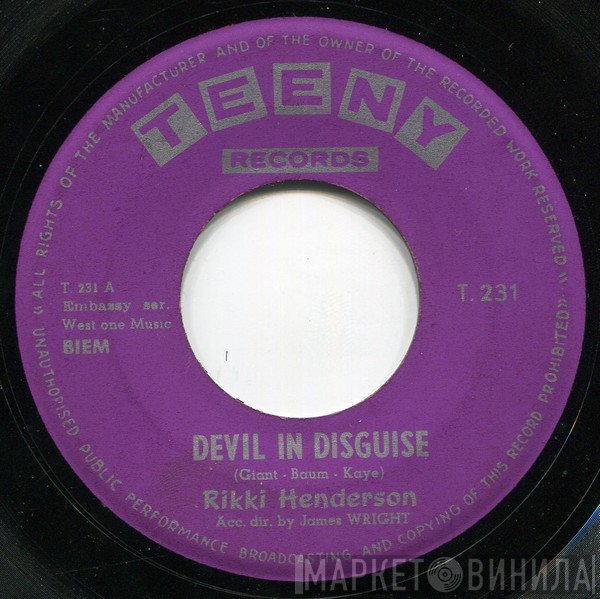Rikki Henderson  - Devil In Disguise