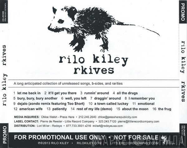 Rilo Kiley  - Rkives