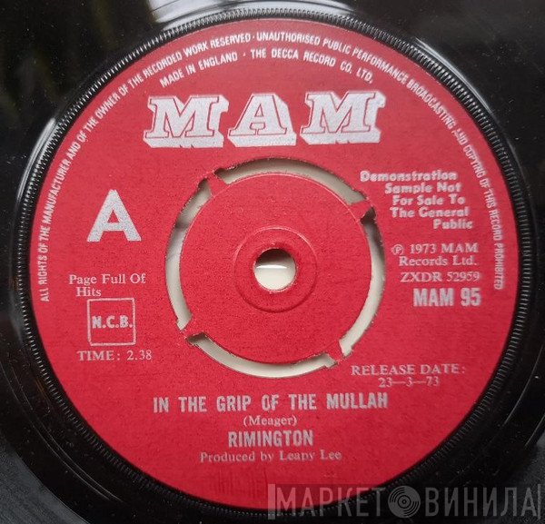 Rimington - In The Grip Of The Mullah