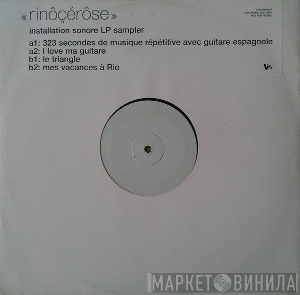 Rinôçérôse - Installation Sonore LP Sampler
