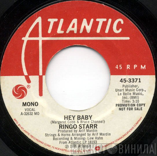 Ringo Starr  - Hey Baby