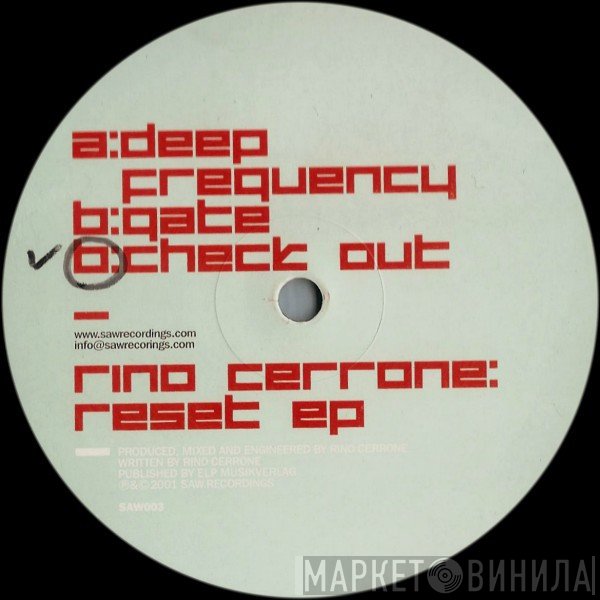 Rino Cerrone  - Reset EP
