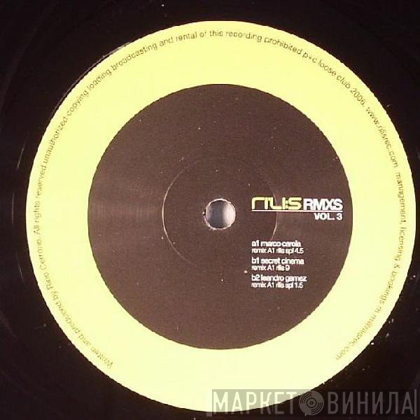 Rino Cerrone  - Rilis Remixes Vol. 3