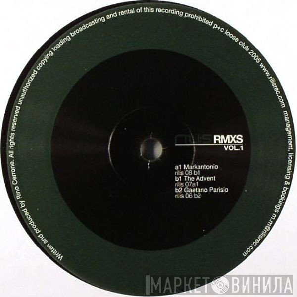 Rino Cerrone  - Rilis Remixes Vol. 1