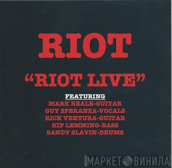 Riot   - Riot Live