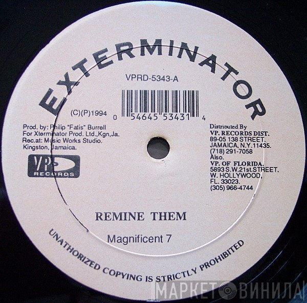 Risto Benji, Magnificent 7 - Remine Them / Mine Over Matter