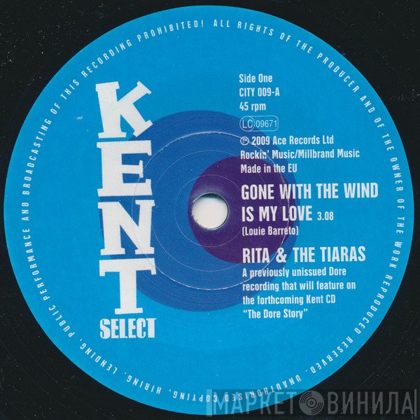 Rita & The Tiaras, The Dore Strings - Gone With The Wind Is My Love