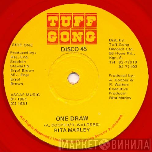Rita Marley  - One Draw / The Beauty Of God's Plan