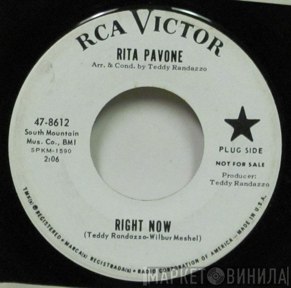Rita Pavone - Right Now
