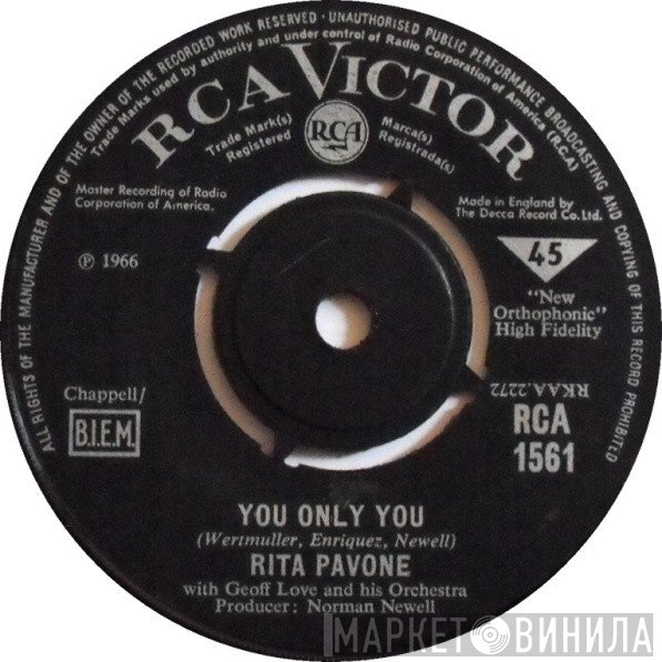 Rita Pavone - You Only You