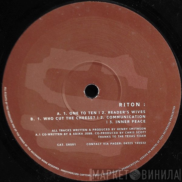 Riton - One To Ten