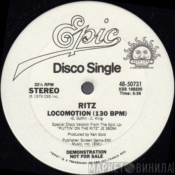 Ritz  - Locomotion