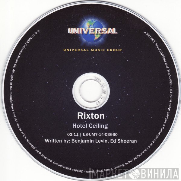 Rixton  - Hotel Ceiling