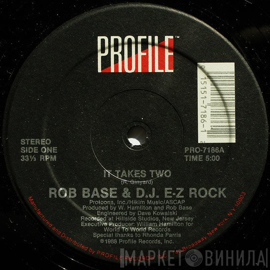 Rob Base &amp; DJ E-Z Rock - It Takes Two