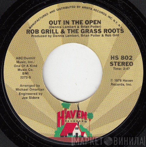 Rob Grill & The Grass Roots  - Out In The Open