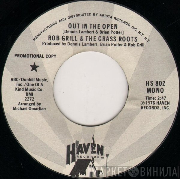 Rob Grill & The Grass Roots  - Out In The Open