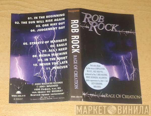 Rob Rock  - Rage Of Creation