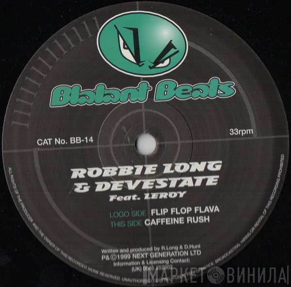 Robbie Long, Devastate, Leroy  - Flip Flop Flava / Caffeine Rush