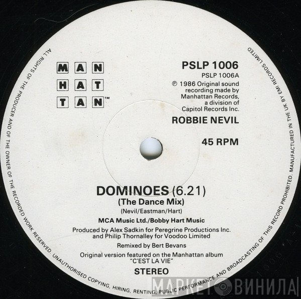 Robbie Nevil - Dominoes (The Dance Mix)