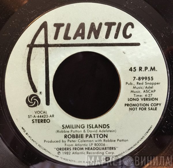 Robbie Patton  - Smiling Islands