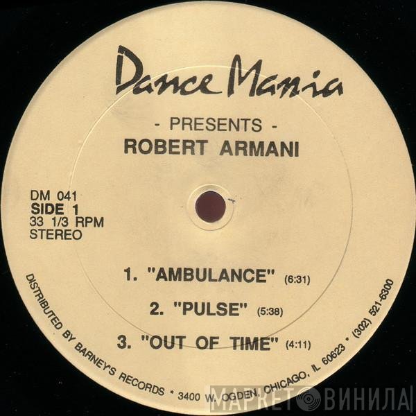 Robert Armani  - Ambulance