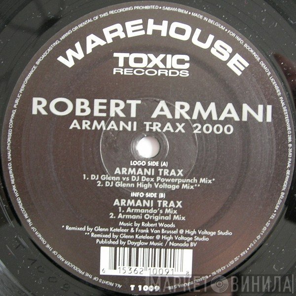 Robert Armani - Armani Trax 2000
