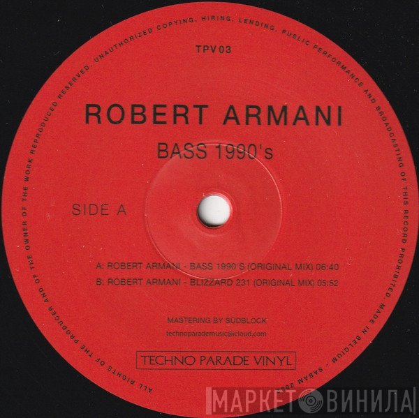 Robert Armani - Bass 1990's