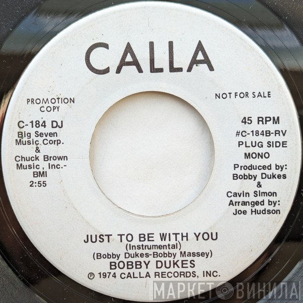 Robert Dukes - Just To Be With You (Instrumental)