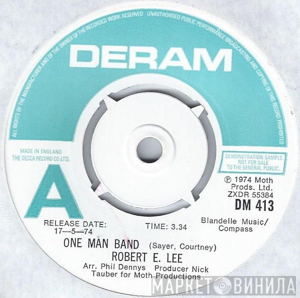 Robert E. Lee  - One Man Band / Sunshine