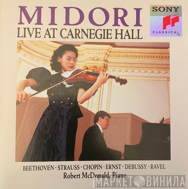 Robert McDonald, Midori Goto - Live At Carnegie Hall