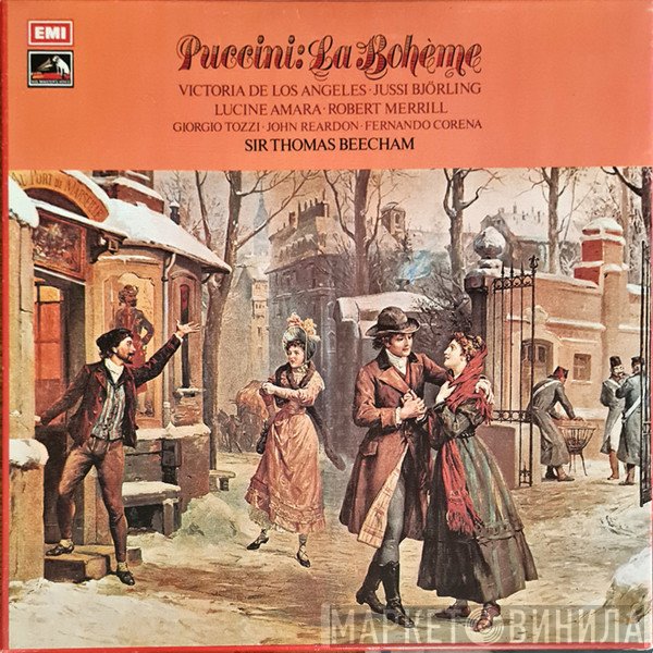 Robert Merrill, Giacomo Puccini, Jussi Björling, Sir Thomas Beecham, Victoria De Los Angeles, Fernando Corena, Giorgio Tozzi, Lucine Amara, John Riordan - La Bohème
